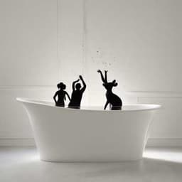 Cover des Liedes Three Black Dogs in the Tub