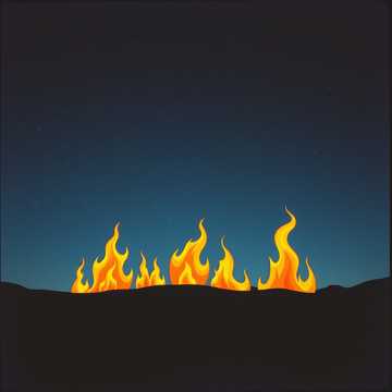 Cover of the song Let it burn