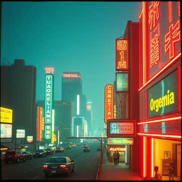 Cover des Liedes Neon Lights