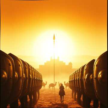 歌曲的封面Die letzte Kriegerin (Die Schlacht von Kampanien)