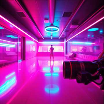 Portada de la canción NEON BABY