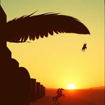 Cover van het nummer Die letzte Kriegerin (Leonidas) Teil 2 Arabesk III