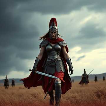 غلاف الاغنية Die letzte Kriegerin (Leonidas) Teil 2 Neapolitan