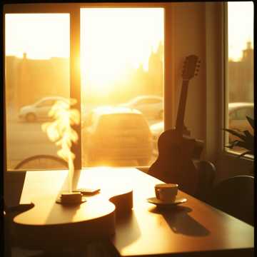 Cover utworu 창가에 남는노래