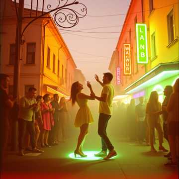 Cover av låten Mława Cała Tańczy Wólką