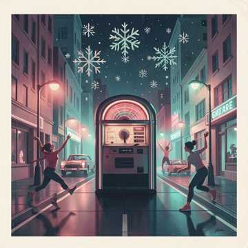 歌曲的封面А снег идет, а снег идет,