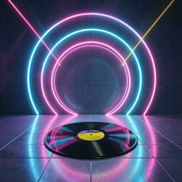 Cover van het nummer Neon Fire