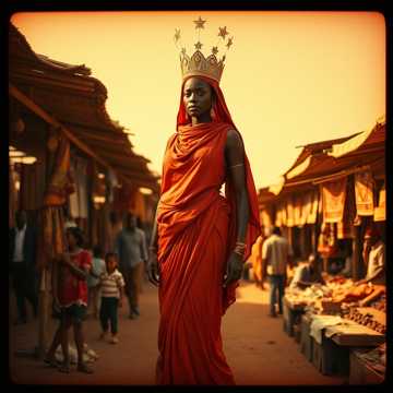Кавер на песню Rainhas de África