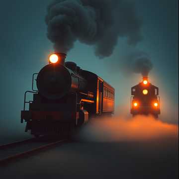 Cover of the song EL DUELO DE LOS FERROCARRILES