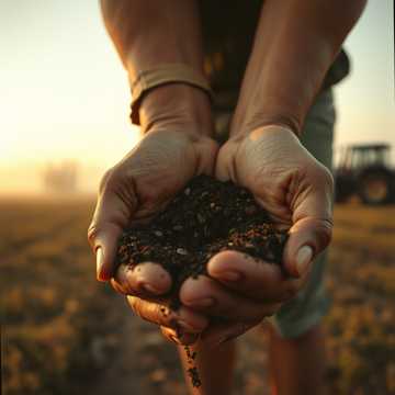 Кавер на песню Terre dans les mains