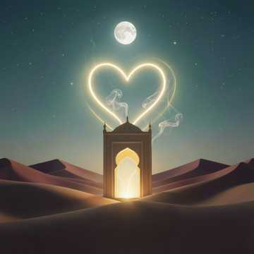 Cover van het nummer القلب