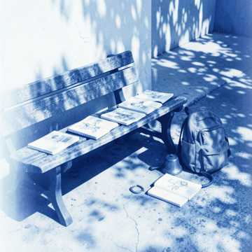 Copertina della canzone Patio y Cuadernos