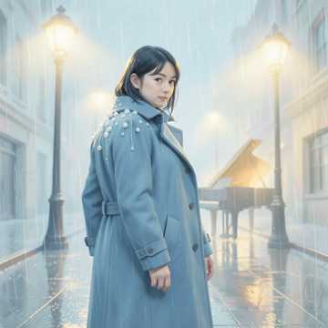 Cover of the song Kék Kabátban