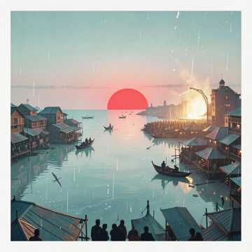 歌曲的封面River of Bangladesh