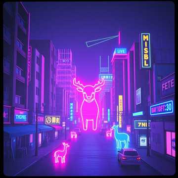 Cover av låten Neon Touch