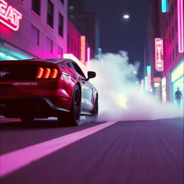 Cover av låten Mustang