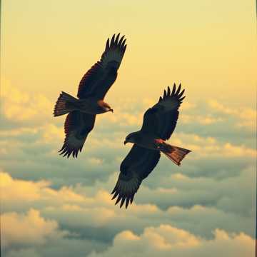 Кавер на песню I Falchi del Vento