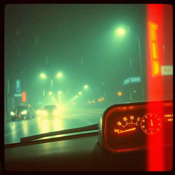 Capa da música Late Night Radio Lights