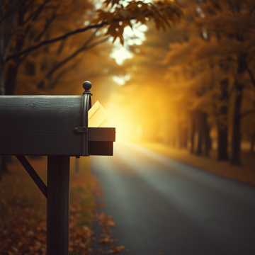 Cover av låten Old Letters, New Roads