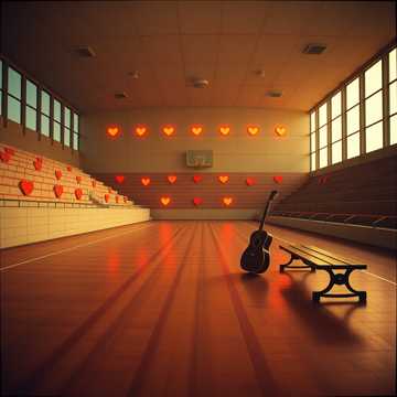 Capa da música Röda hjärtan i Idrottshuset