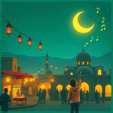 Capa da música فرحة رمضان