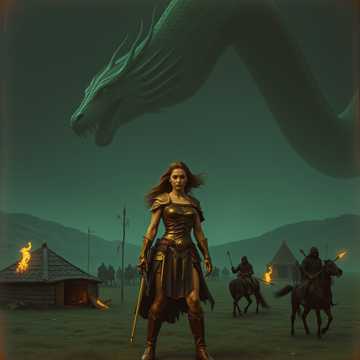 Copertina della canzone Die letzte Kriegerin (Die Schlangengöttin) Symphonie II