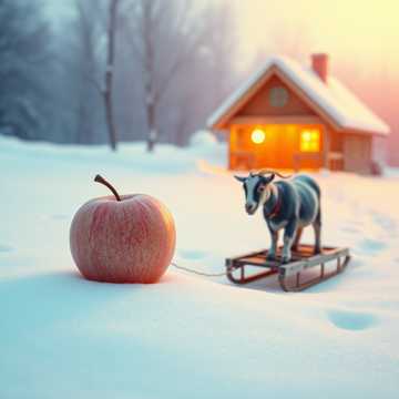 Кавер на песню козленок и яблоко 3