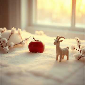 Cover of the song козленок и яблоко 1