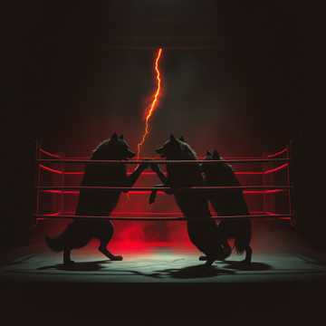 Кавер на песню Чёрные волки муай тай