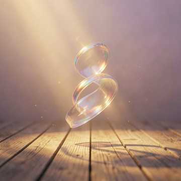 Cover av låten Glass Ribbon