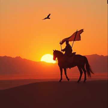 歌曲的封面Die letzte Kriegerin (Der Mongolen Sturm)