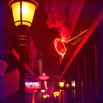 Cover of the song Midnight on Bourbon Street