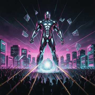 Cover av låten Neon Titans