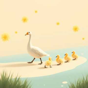 غلاف الاغنية Гусыня и гусятки