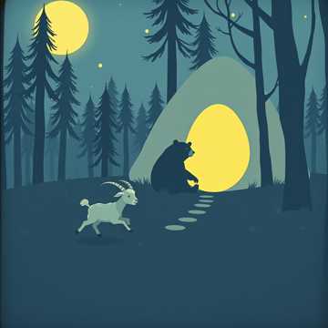 คัฟเวอร์เพลง Козлёнок и медведь 8