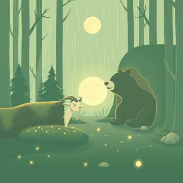 Cover of the song Козлёнок и медведь 5