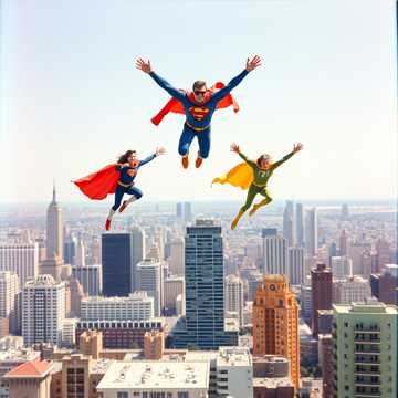 Cover of the song Girotondo dei Supereroi