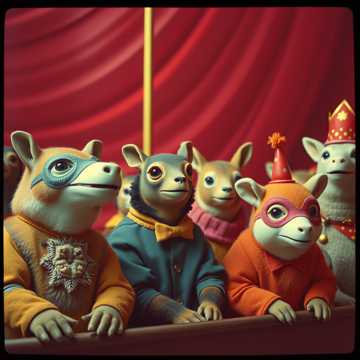 曲のカバー Маскарад в зоопарке