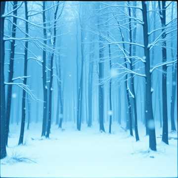 Capa da música Snowfall Serenade