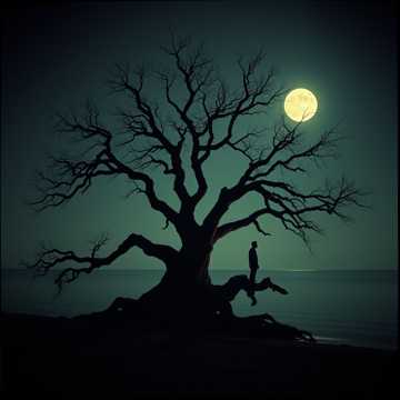 Portada de la canción Берёза в ночи