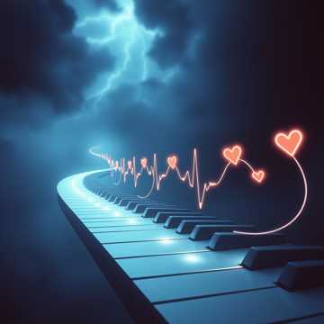 Cover av låten L'Écho des Cœurs