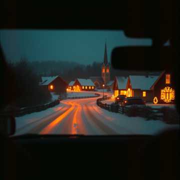 Кавер на песню Driving home for CHristmas by Wolle