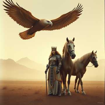 歌曲的封面Die letzte Kriegerin (Planung der Großreiche) II