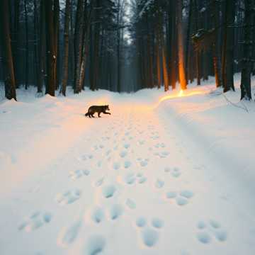 Cover av låten Сліди на снігу