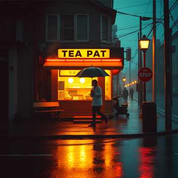 Cover av låten 홀로 찻집에서