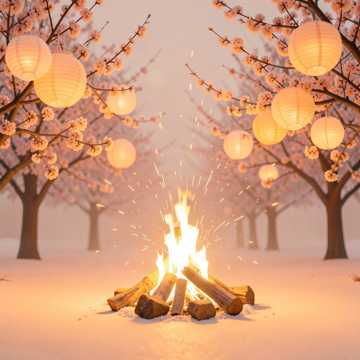 Cover of the song Eld i april