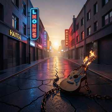 Cover av låten Under the Rising Sun