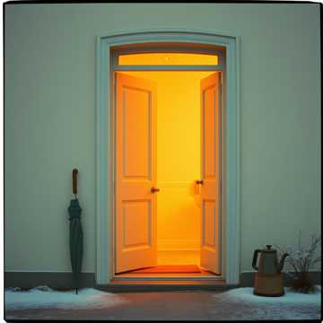 Portada de la canción Скрипнула Дверь