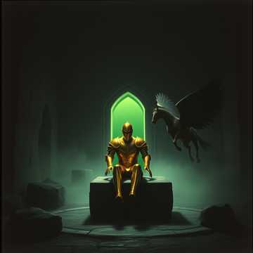 Portada de la canción Die letzte Kriegerin (Die Gruft) Heavy Metal II