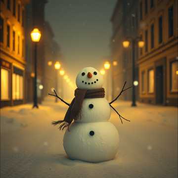 Portada de la canción Снеговик